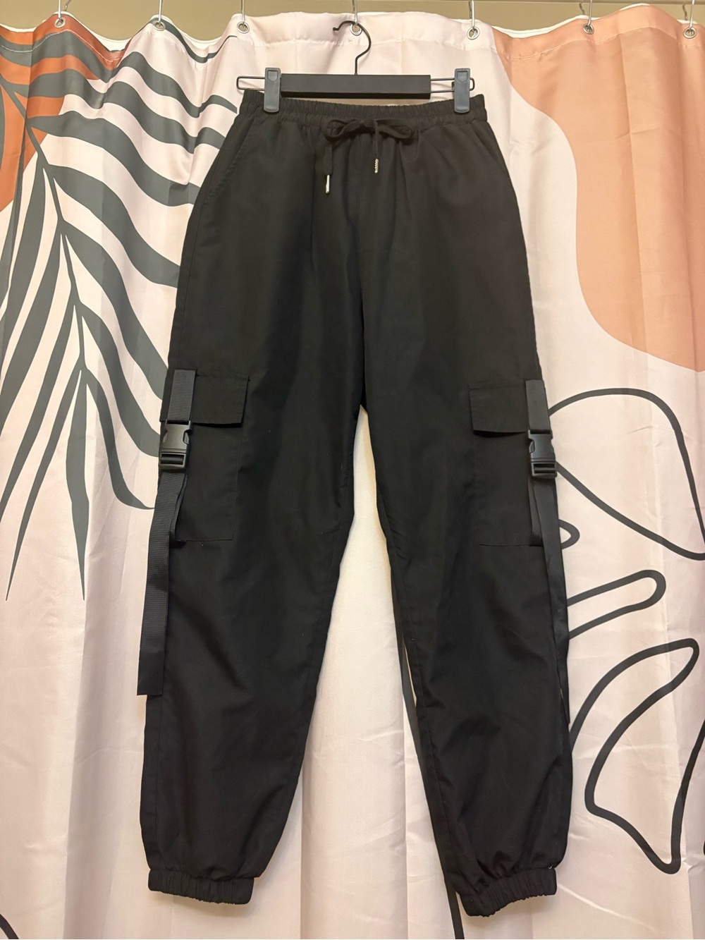 🌸3 For $30🌸Black Cargo Jogger Pants